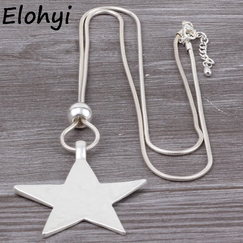 ELOYHI Big Five-Star Women Boho Statment Alloy Pendants Long Necklace Sweater Chain For Women Trendy Necklace&Pendant Wholesale
ELOYHI Big Five-Star Women Boho Statment Alloy Pendants Long Necklace Sweater Chain For Women Trendy Necklace&Pendant Wholesale