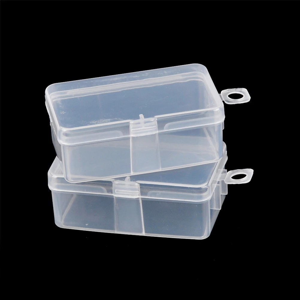 2pcs/lot Transparent Toolbox Electronic Plastic Parts Container Tool Box Sewing Fish Hook Component Storage Box 6.9*3.9*2.6cm
2pcs/lot Transparent Toolbox Electronic Plastic Parts Container Tool Box Sewing Fish Hook Component Storage Box 6.9*3.9*2.6cm
