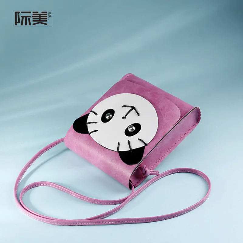 PU leather cartoon panda printing money pouch women coin purse change wallet crossboday bags female carteira feminina for girls
PU leather cartoon panda printing money pouch women coin purse change wallet crossboday bags female carteira feminina for girls