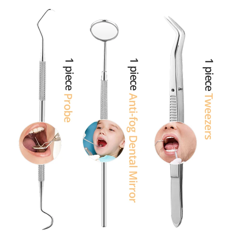 Dental Tools Set Dentist Prepared Tool Set Stainless Steel Dental Moirro Dentistry Tweezer Probe
Dental Tools Set Dentist Prepared Tool Set Stainless Steel Dental Moirro Dentistry Tweezer Probe