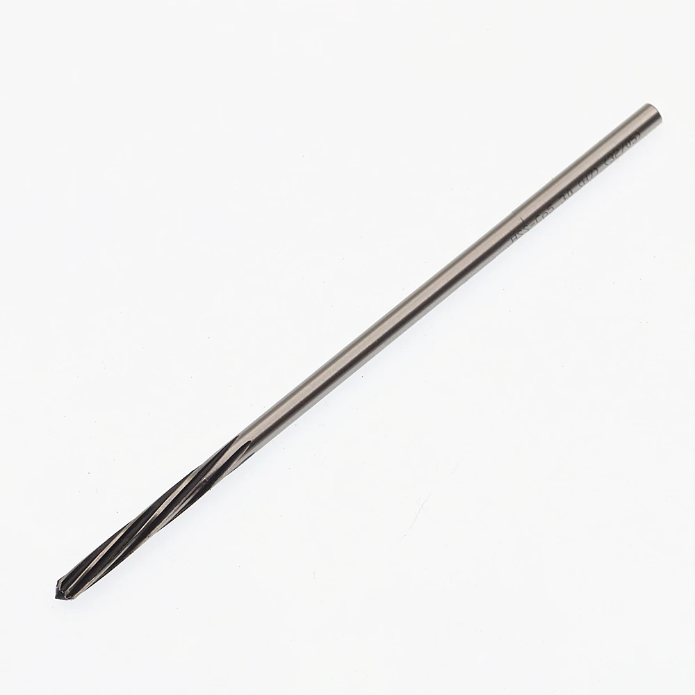 Head:3mm New High performance Spiral High cobalt Machine Reamer 3*20*90mm Accuracy: H7
Head:3mm New High performance Spiral High cobalt Machine Reamer 3*20*90mm Accuracy: H7