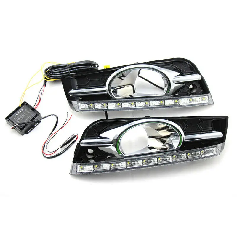 2Pcs LED DRL Daytime Running Lights Fog light Driving Bumper Fit For Chevrolet Cruze 2009~2014
2Pcs LED DRL Daytime Running Lights Fog light Driving Bumper Fit For Chevrolet Cruze 2009~2014