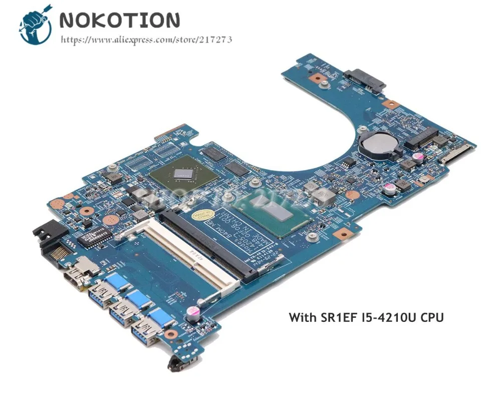 NOKOTION For Acer aspire VN7-571 VN7-571G Laptop Motherboard NBMQK11003 NBMQK11003 448.02F08.0011 SR1EF I5-4210U CPU 840M gpu
NOKOTION For Acer aspire VN7-571 VN7-571G Laptop Motherboard NBMQK11003 NBMQK11003 448.02F08.0011 SR1EF I5-4210U CPU 840M gpu
