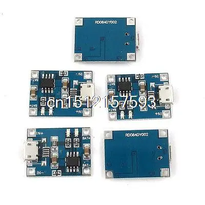 25 Pcs 5V Micro USB 1A 18650 Lithium Battery Charging Board Charger Module TP405
25 Pcs 5V Micro USB 1A 18650 Lithium Battery Charging Board Charger Module TP405