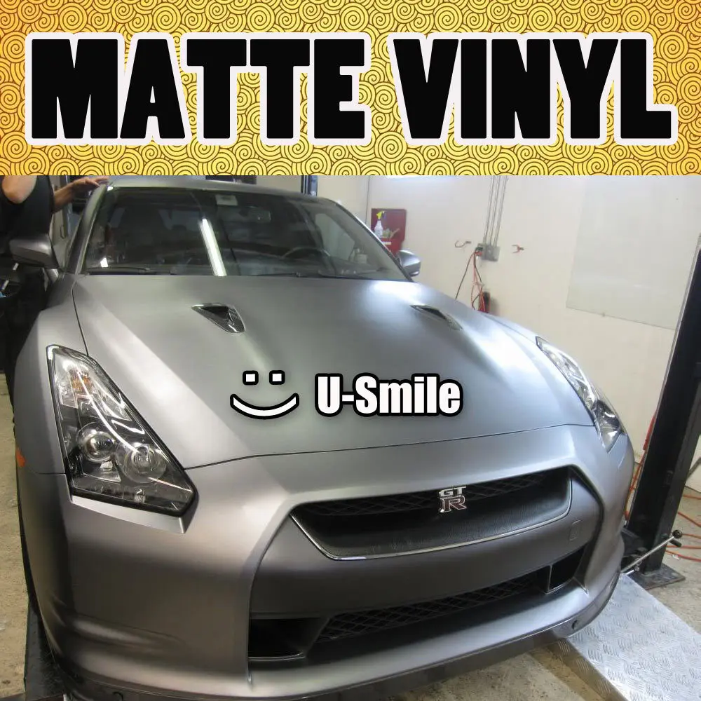 High Quality Matte Silver Car Wrap Silver Matte Car Vinyl Film Silver Matt Car Film Air Free SIze:1.52*30m/Roll
High Quality Matte Silver Car Wrap Silver Matte Car Vinyl Film Silver Matt Car Film Air Free SIze:1.52*30m/Roll