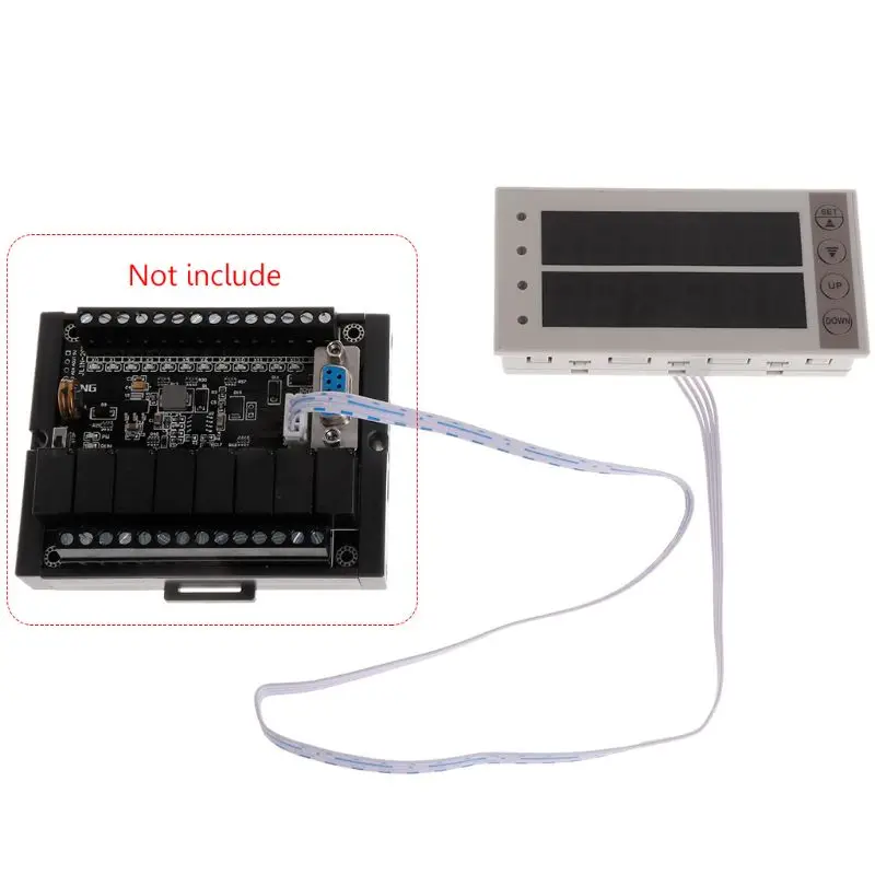 PLC Simple Text 2 Rows Display & Transmission Parameters Display Board D100 D114
PLC Simple Text 2 Rows Display & Transmission Parameters Display Board D100 D114