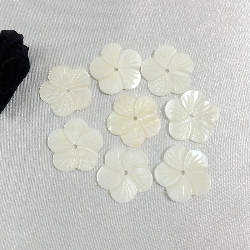23MM 20Pcs 100% Pure Natural Shell Flower Necklace Pendant Charms Jewelry Beads
23MM 20Pcs 100% Pure Natural Shell Flower Necklace Pendant Charms Jewelry Beads