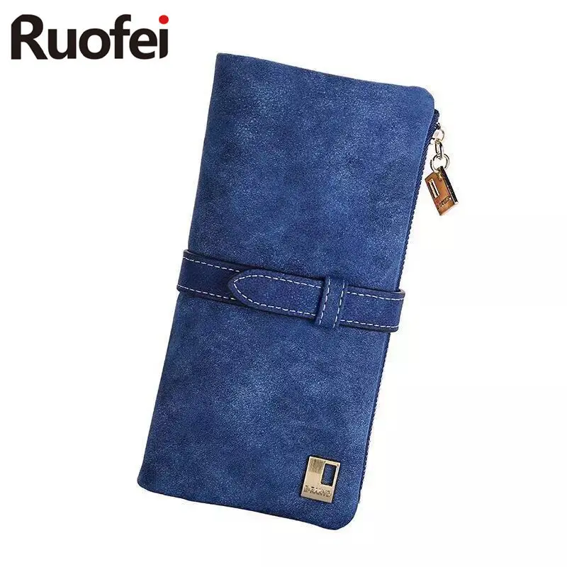 rushed Lady Bag Women Wallets Purse Matte Drawstring Nubuck Handbags Leather Zipper Long Two Fold Clutch Card Holder
rushed Lady Bag Women Wallets Purse Matte Drawstring Nubuck Handbags Leather Zipper Long Two Fold Clutch Card Holder