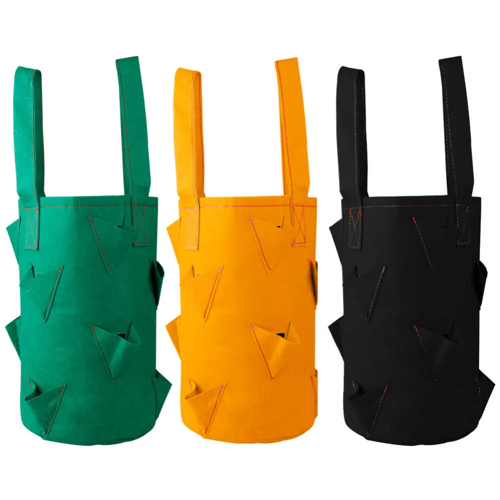 38*22cm 11 Holes Strawberry Planting Grow Bags Pocket Home Garden Hanging Herb Plant Bags
38*22cm 11 Holes Strawberry Planting Grow Bags Pocket Home Garden Hanging Herb Plant Bags