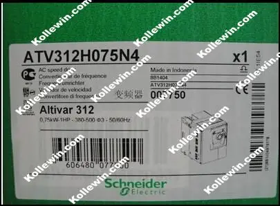 ATV312H075N4 Input 3ph 380V 2.3A 0.75KW used offer all tested working perfect , NEW IN BOX . Free Manuals and Software
ATV312H075N4 Input 3ph 380V 2.3A 0.75KW used offer all tested working perfect , NEW IN BOX . Free Manuals and Software