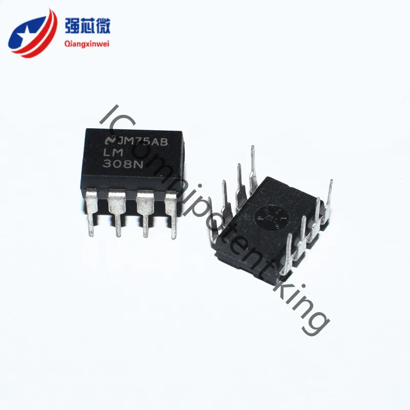 Фото Добро пожаловать купить LM308N LM308 DIP8 интегрированный IC чип ОРИГИНАЛ|Центральные