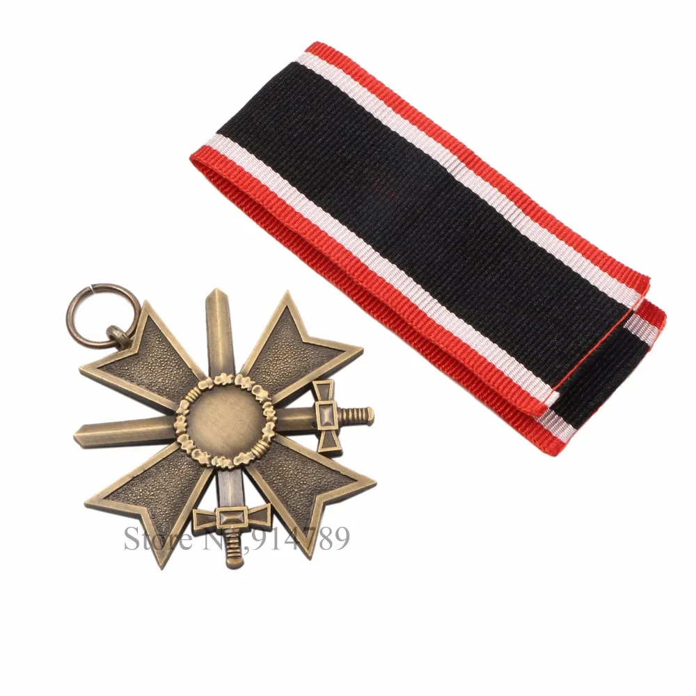 WW2 War Merit Cross 2nd Class With Swords 1957 Veterans Version-36330