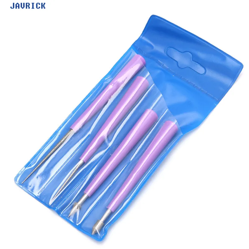 JAVRICK 4pcs Diamond Pearl Glass Bead Reamer Burr Beading Hole Enlarger Tool Set DIY New
JAVRICK 4pcs Diamond Pearl Glass Bead Reamer Burr Beading Hole Enlarger Tool Set DIY New