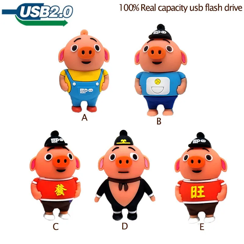 USB flash drive cartoon pigs pen drive 4GB 8GB 16GB 32GB 64GB lovely animals memory stick u disk creative gift pendrive
USB flash drive cartoon pigs pen drive 4GB 8GB 16GB 32GB 64GB lovely animals memory stick u disk creative gift pendrive