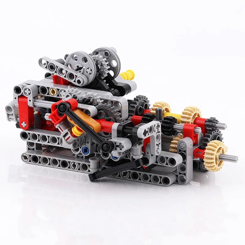 1 комплект MOC-TECHNIC 8 скоростей последовательная коробка передач развивающие строительные блоки кирпичи части DIY игрушки совместимый с лего т...
1 комплект MOC-TECHNIC 8 скоростей последовательная коробка передач развивающие строительные блоки кирпичи части DIY игрушки совместимый с лего т...