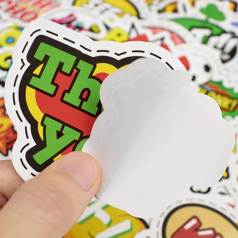 50 PCS Pop Style Text Sticker Toys for Children Creative Buzzword Hip-pop Stickers Gadgets Gift to DIY Scrapbook Laptop Suitcase
50 PCS Pop Style Text Sticker Toys for Children Creative Buzzword Hip-pop Stickers Gadgets Gift to DIY Scrapbook Laptop Suitcase