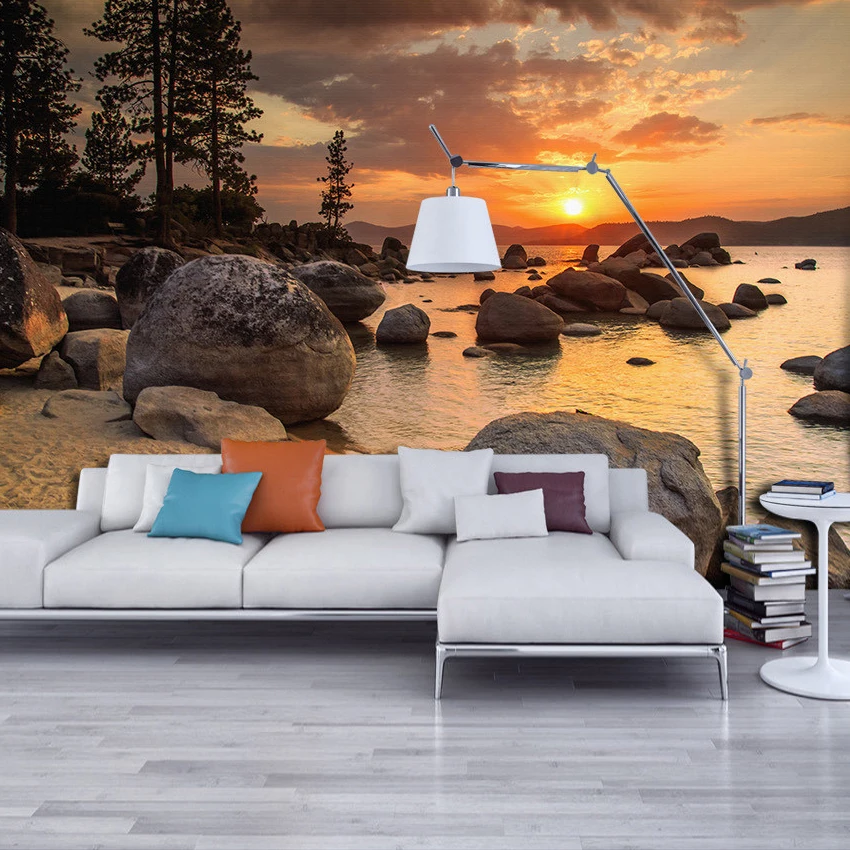 High Quality 3D Mural Custom Wallpaper HD Dusk Beach View Wall Papers Home Decor Wall Decals Living Room Bedroom Backdrop Murals
High Quality 3D Mural Custom Wallpaper HD Dusk Beach View Wall Papers Home Decor Wall Decals Living Room Bedroom Backdrop Murals