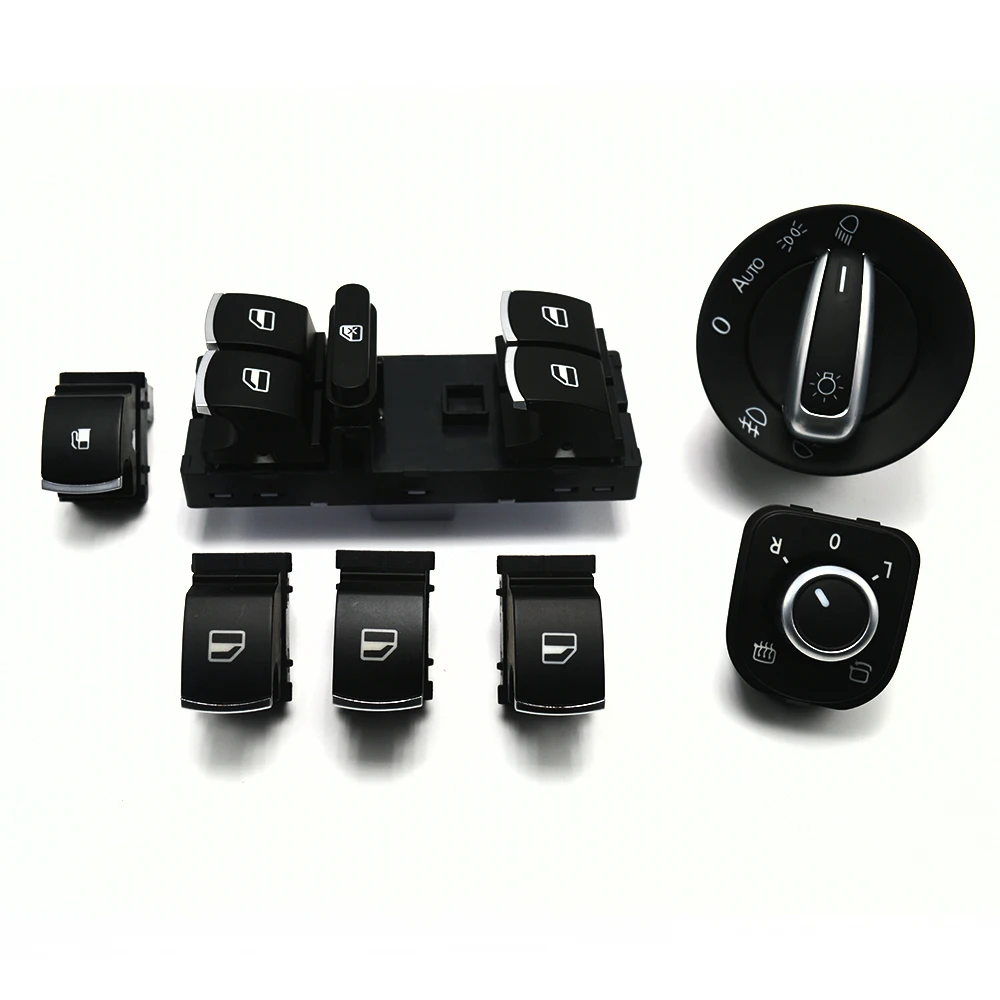 Window headlight mirror door lock switch for VW Jetta Golf MK5 6 Tiguan 5ND959565A 5ND941431B 5ND959857 1KD959833 5ND959855
Window headlight mirror door lock switch for VW Jetta Golf MK5 6 Tiguan 5ND959565A 5ND941431B 5ND959857 1KD959833 5ND959855