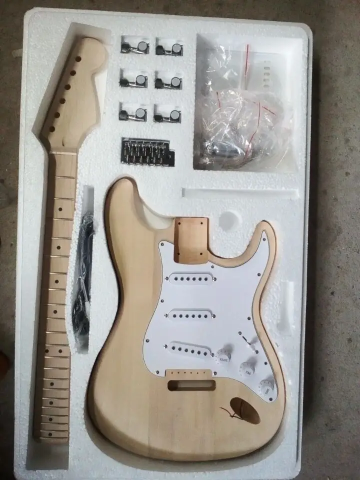 Factory Sell DIY Electric Guitar DY-Y3 Kits Including All The Parts Foam Packing
Factory Sell DIY Electric Guitar DY-Y3 Kits Including All The Parts Foam Packing