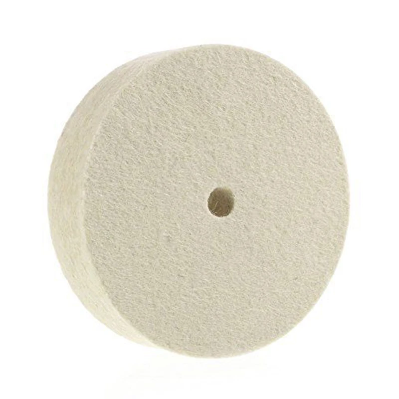 YEODA 4 Inches Beige Wool Felt Polishing Wheel Round Buffing Grinding Wheel Wool Soft 100X20X10mm
YEODA 4 Inches Beige Wool Felt Polishing Wheel Round Buffing Grinding Wheel Wool Soft 100X20X10mm