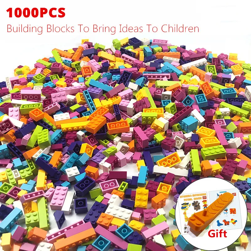 1000Pcs Colorful Bricks Compatible Classic Building Blocks Bricks Kids Creative Block Toys for Children Girls Birthday Gift Toys
1000Pcs Colorful Bricks Compatible Classic Building Blocks Bricks Kids Creative Block Toys for Children Girls Birthday Gift Toys