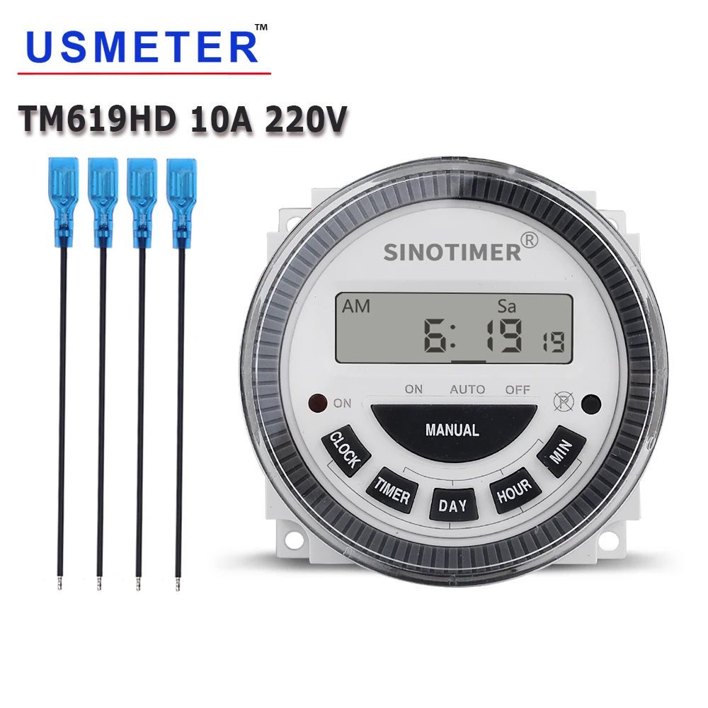 TM619 Aquarium Lighting Timer 7 Days Timer Switch with Waterproof Cover Interval Timer Replaceable Battery 220v Programmable
TM619 Aquarium Lighting Timer 7 Days Timer Switch with Waterproof Cover Interval Timer Replaceable Battery 220v Programmable