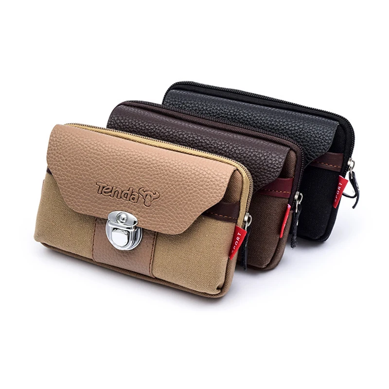 BISI GORO Fashion HASP Wear Belt Pocket Waist Bag Outdoor Porta Tarjetas Heuptas Heren Wear-resistant Canvas Phone Coin Purse
BISI GORO Fashion HASP Wear Belt Pocket Waist Bag Outdoor Porta Tarjetas Heuptas Heren Wear-resistant Canvas Phone Coin Purse