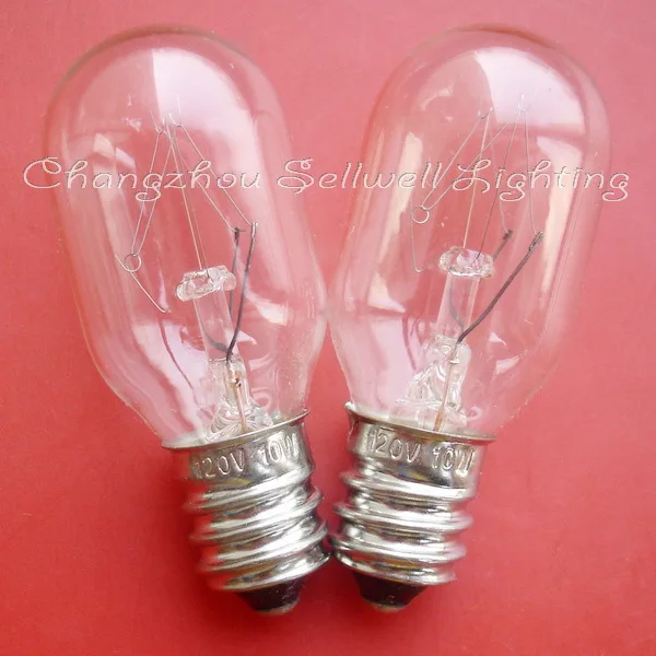 Миниатюрная лампочка 120v 10w e12 t20x48 a235 | Освещение