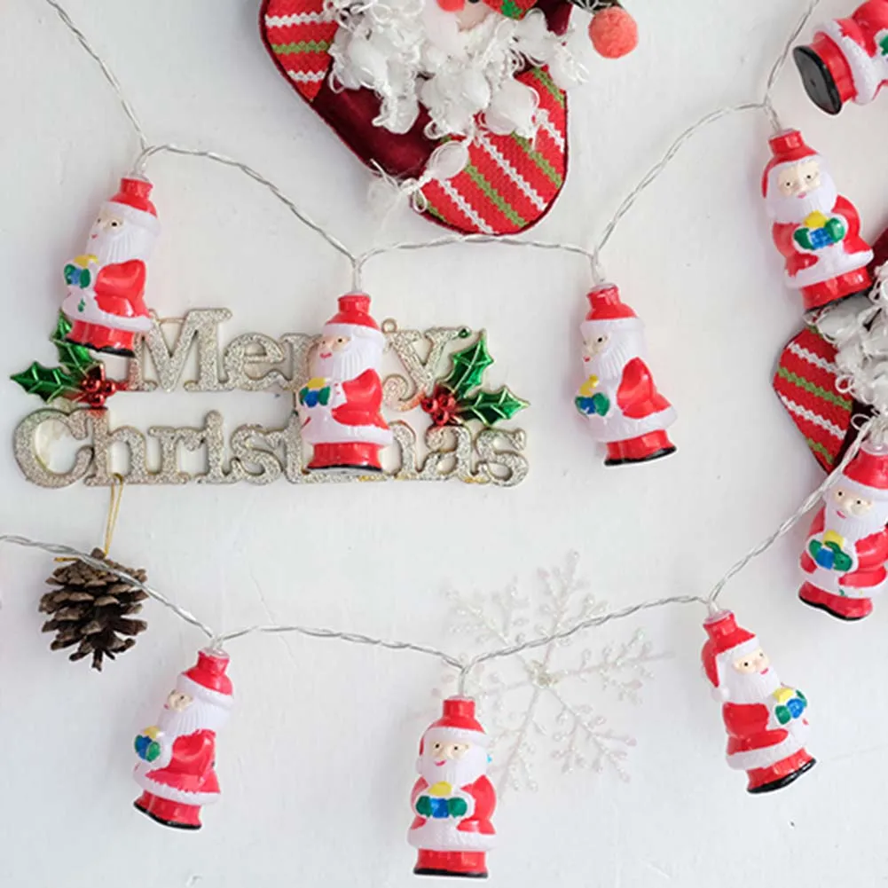 1.5m/2M/3M Led String Lights Battery Powered Snowflake Christmas Old Man Shape Led String Fairy Lights Home Christmas New Year
1.5m/2M/3M Led String Lights Battery Powered Snowflake Christmas Old Man Shape Led String Fairy Lights Home Christmas New Year