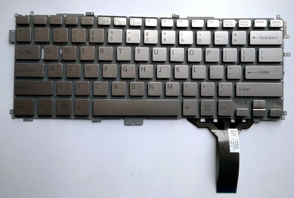 Клавиатура для ноутбука Sony vaio Pro 13 Pro13 SVP13 SVP132A1CL, английская, серебристая
Клавиатура для ноутбука Sony vaio Pro 13 Pro13 SVP13 SVP132A1CL, английская, серебристая