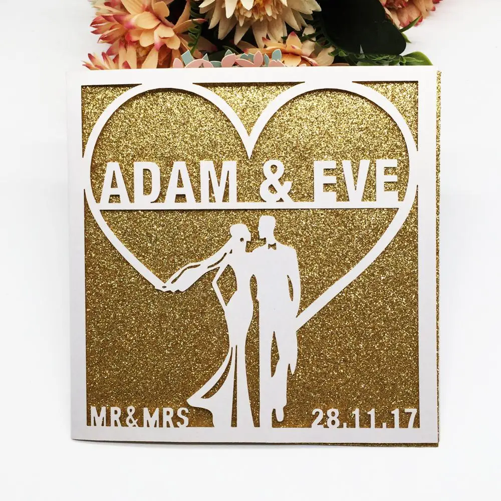 50pcs/lot Free Shipping Custom Bride and groom Wedding Invitation Card Birthday Party envelop Dinner Decorations Greeting Card
50pcs/lot Free Shipping Custom Bride and groom Wedding Invitation Card Birthday Party envelop Dinner Decorations Greeting Card