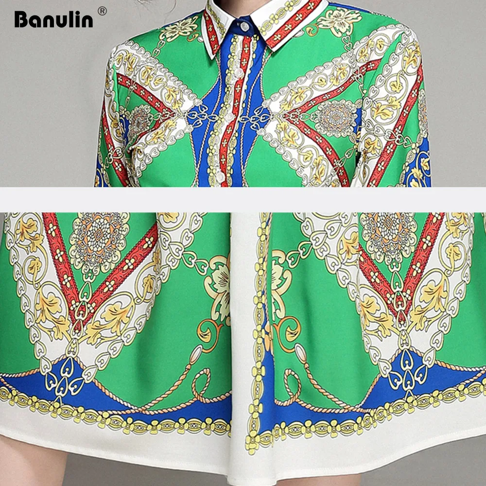 High Quality 2019 Summer Long Sleeve Vintage Shirt Dress Floral Print Runway Designer Women Knee Length Party Dresses B7211
High Quality 2019 Summer Long Sleeve Vintage Shirt Dress Floral Print Runway Designer Women Knee Length Party Dresses B7211