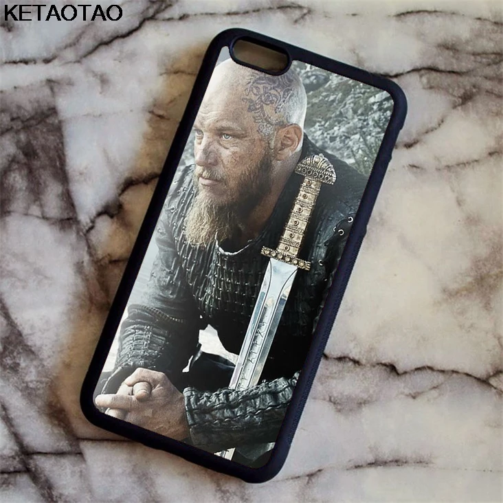 KETAOTAO Викинги Рагнар из викингов 3 ТВ сезона чехлы для телефонов iPhone 4S 5C 5S 6 6S 7 8 XR XS
