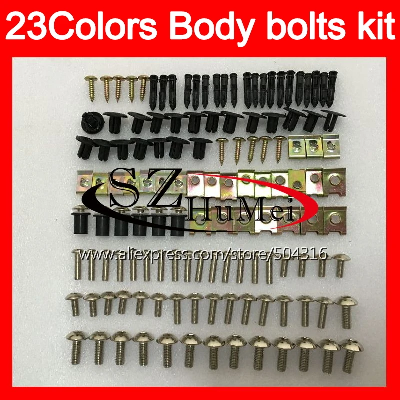 Fairing bolts full screw kit For SUZUKI Katana GSXF600 GSX750F 98 99 00 01 02 1998 1999 2000 01 2002 Windscreen bolt screws Nuts
Fairing bolts full screw kit For SUZUKI Katana GSXF600 GSX750F 98 99 00 01 02 1998 1999 2000 01 2002 Windscreen bolt screws Nuts