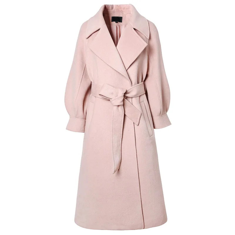 2019 New Autumn Winter Women Sweet elegant long woolen warm coat Luxury Double-sided Cashmere Faux wool coat cc569
2019 New Autumn Winter Women Sweet elegant long woolen warm coat Luxury Double-sided Cashmere Faux wool coat cc569