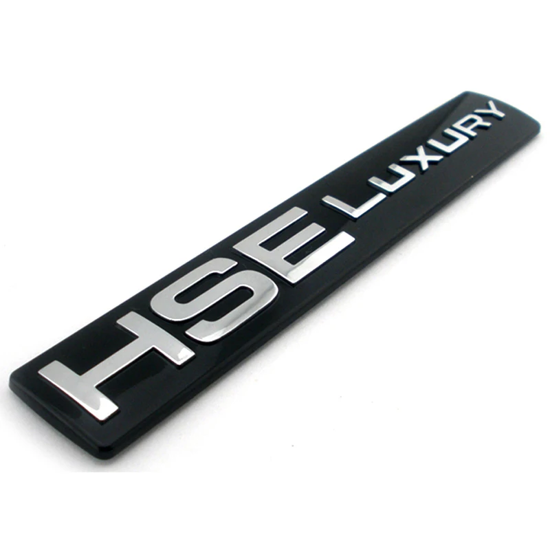 HSE Luxury Badge Emblem Decal Black Chrome for Land Rover Discovery 4 rear tailgate LR4 LR3 3
HSE Luxury Badge Emblem Decal Black Chrome for Land Rover Discovery 4 rear tailgate LR4 LR3 3