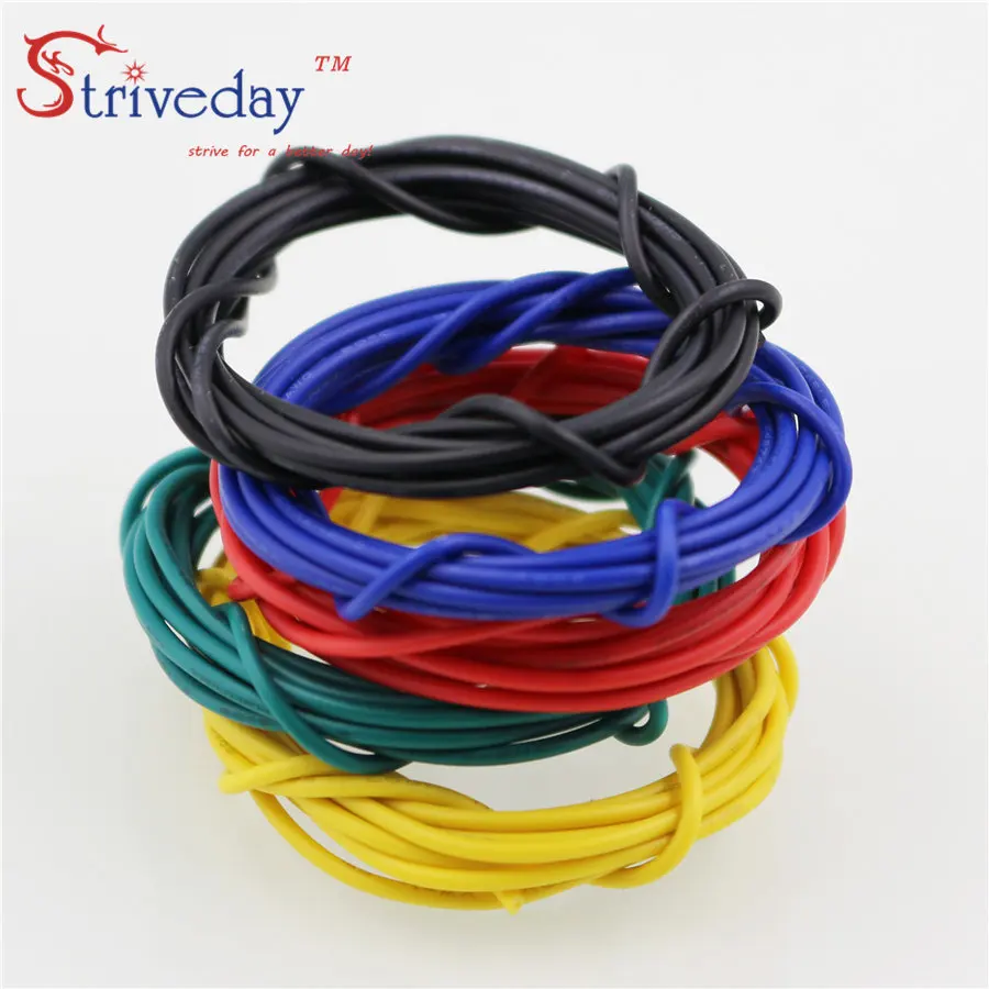 1 м 1007 фута UL 26 AWG кабель медный провод из луженой меди электронный сделай сам 10