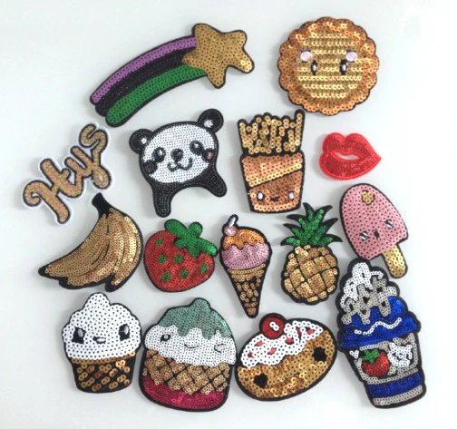 Bead cartoon sequins patch for cloth Embroidery Pineapple ice cream deserve to act the role of clothing decorative laminated bag
Bead cartoon sequins patch for cloth Embroidery Pineapple ice cream deserve to act the role of clothing decorative laminated bag