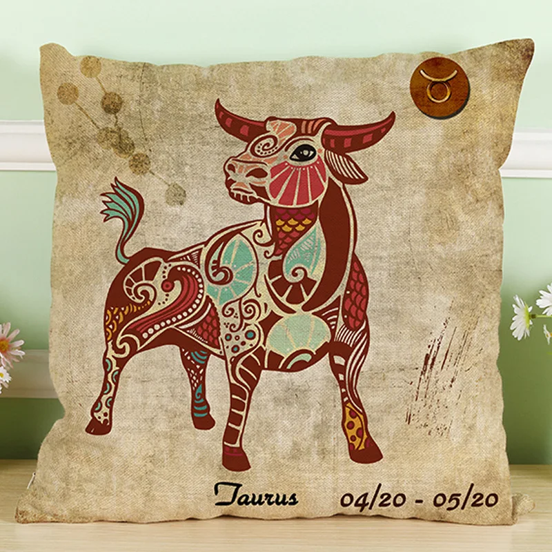 High Quality Twelve Constellations Pillowcase Home Decoration Nordic Standard Knitted Linen Office Sofa Cushion Cover
High Quality Twelve Constellations Pillowcase Home Decoration Nordic Standard Knitted Linen Office Sofa Cushion Cover