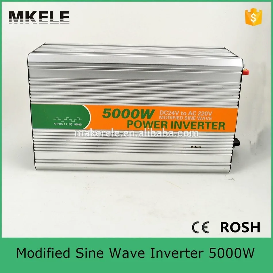 MKM5000 122G modified sine wave 5kw inverter intelligent dc/ac power 220v 5000w 12v dc to ac circuit|inverter automobile|inverter arc welding