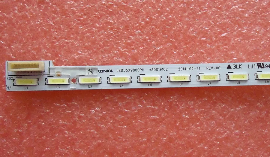 Для лампы konka LED55X9800PU Артикул 35019098 35019099 35019101 35019100 1 шт. = 60 светодиодов 539 мм
Для лампы konka LED55X9800PU Артикул 35019098 35019099 35019101 35019100 1 шт. = 60 светодиодов 539 мм