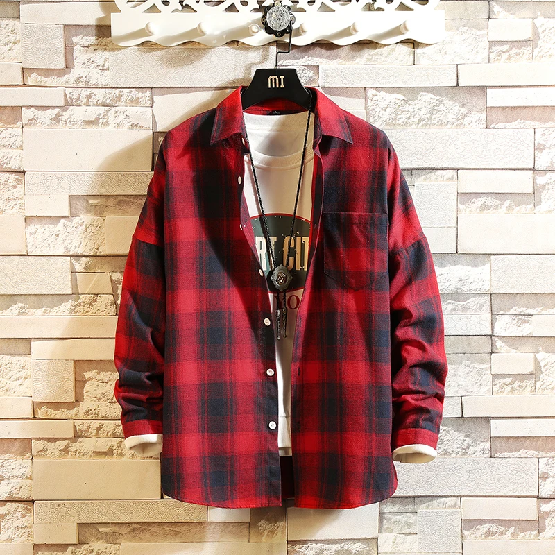 New Autumn Fashion Brand Men Clothes Slim Fit Men Flannel Plaid Shirt Spring Autumn Casual Long Sleeve Shirt Soft Comfort Slim
New Autumn Fashion Brand Men Clothes Slim Fit Men Flannel Plaid Shirt Spring Autumn Casual Long Sleeve Shirt Soft Comfort Slim