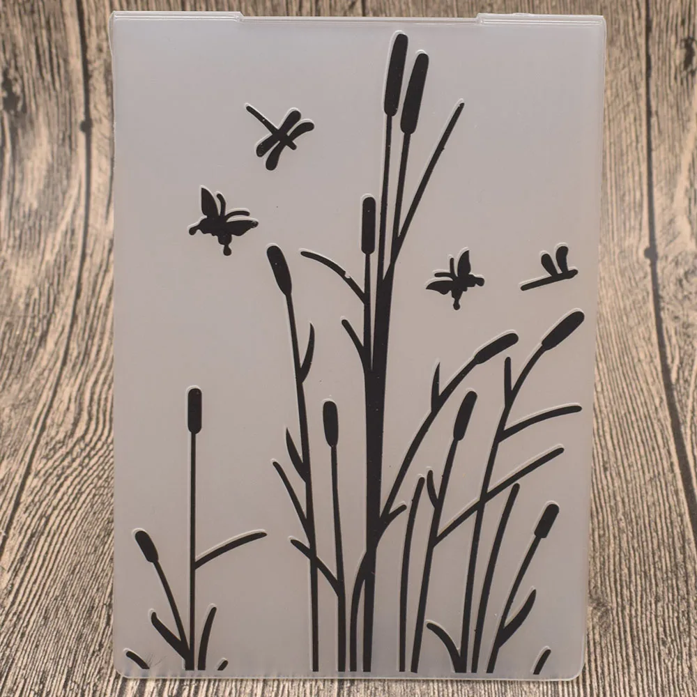 Reed Dragonfly Plastic Embossing Folders for Card Making Scrapbooking Wedding Paper Cards Photo Album Decor
Reed Dragonfly Plastic Embossing Folders for Card Making Scrapbooking Wedding Paper Cards Photo Album Decor