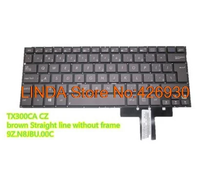 Клавиатура для ноутбука ASUS TX300CA коричневый без рамки немецкий GR/CZ Чешский 0KNB0-3627GE00 0KN0-NY1GE13 9Z.N8JBU.00G
Клавиатура для ноутбука ASUS TX300CA коричневый без рамки немецкий GR/CZ Чешский 0KNB0-3627GE00 0KN0-NY1GE13 9Z.N8JBU.00G