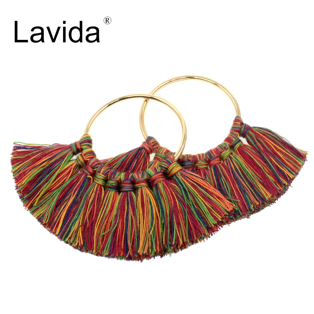 Lavida 2 шт. хлопковая кисточка с металлическим кольцом/кисточками для изготовления ювелирных изделий/Серьги/кисточки на выпускной 2018/кисточк...
Lavida 2 шт. хлопковая кисточка с металлическим кольцом/кисточками для изготовления ювелирных изделий/Серьги/кисточки на выпускной 2018/кисточк...