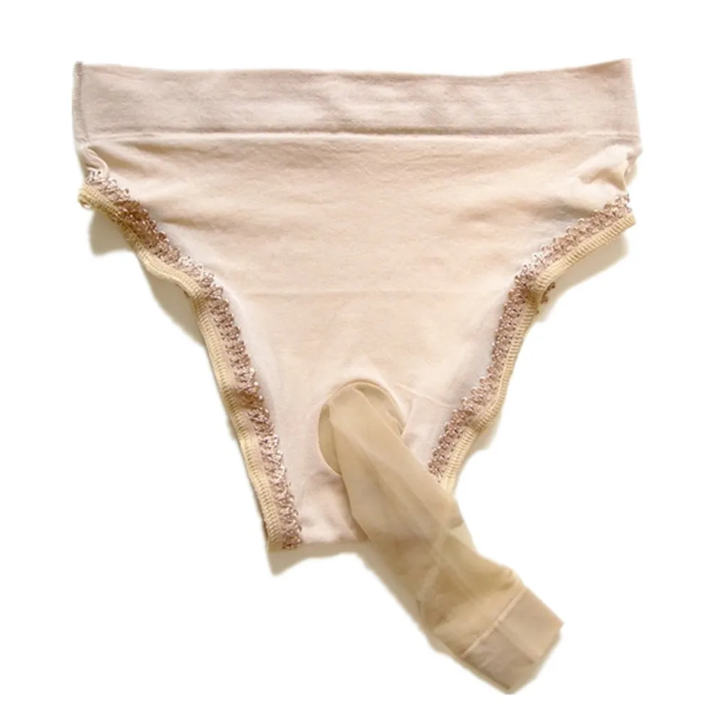 Забавные мужские сексуальные трусы Briefs низкая талия пенис мешок носки Нижнее