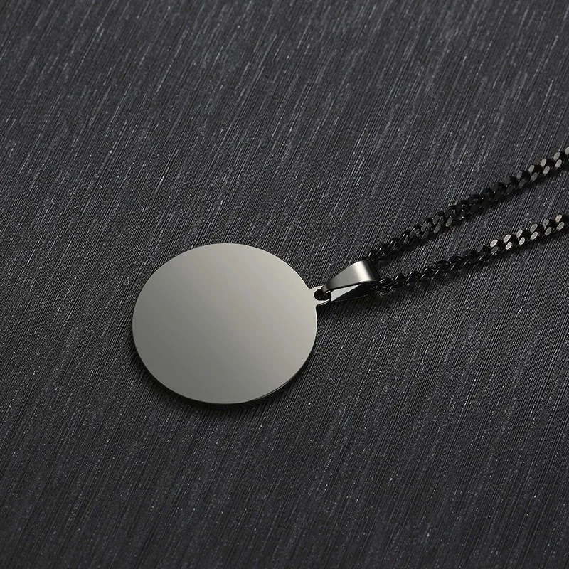 Vnox Black Engraved The Seal of the Seven Archangels Pendants for Men Stainless Steel Round Amulet Necklaces with 24" Chain
Vnox Black Engraved The Seal of the Seven Archangels Pendants for Men Stainless Steel Round Amulet Necklaces with 24" Chain
