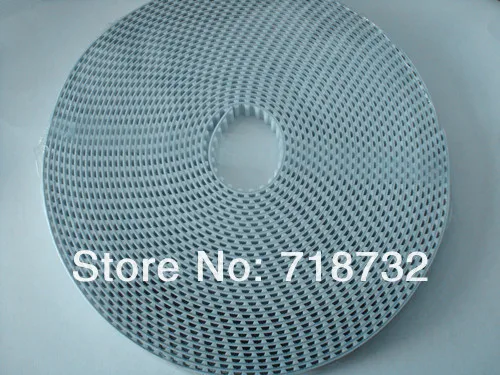 HTD5M open timing belt 25mm width 10m length PU with steel core