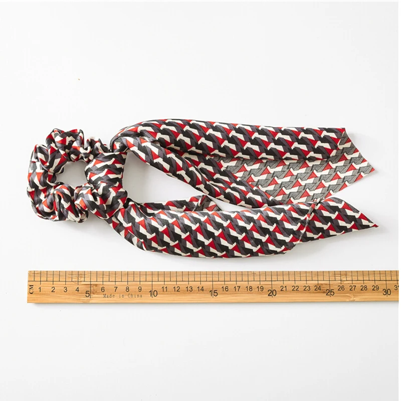 New Fashion Print Scrunchie Women Elastic Hair Bands Long Ribbon Bow Scarf Hair Rope Ponytail Hair Holder Women Hair Accessories
New Fashion Print Scrunchie Women Elastic Hair Bands Long Ribbon Bow Scarf Hair Rope Ponytail Hair Holder Women Hair Accessories