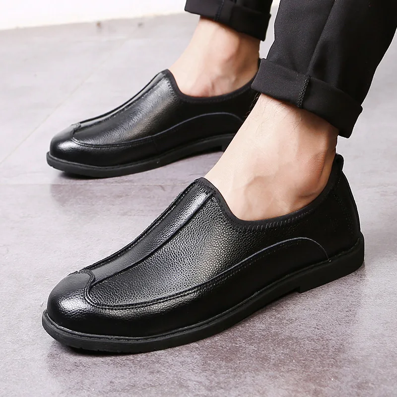 Men Oxfords Shoes Casual Shoes Leather Fashion Soft Comfortable Driving Car Work Footwear Men Business Flat Slip-On Boat Shoe
Men Oxfords Shoes Casual Shoes Leather Fashion Soft Comfortable Driving Car Work Footwear Men Business Flat Slip-On Boat Shoe